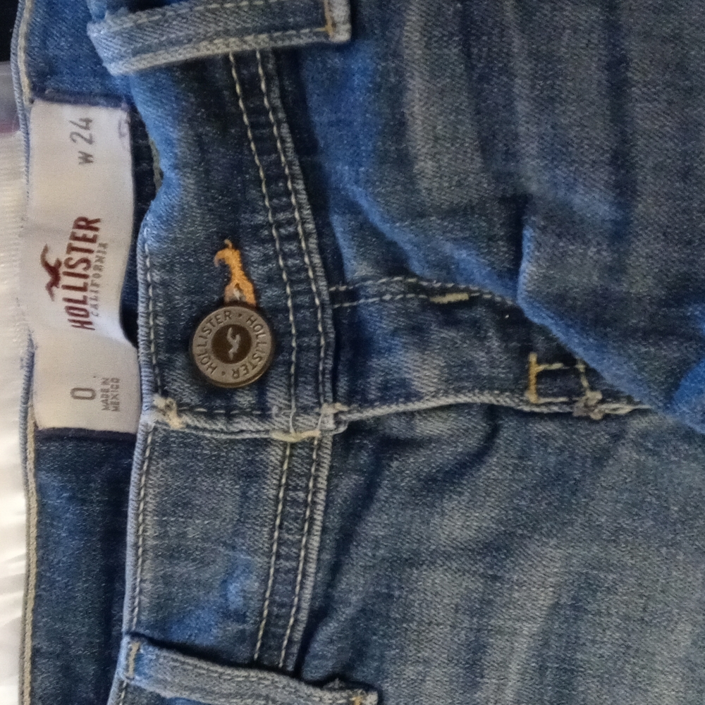 Hollister jean shorts